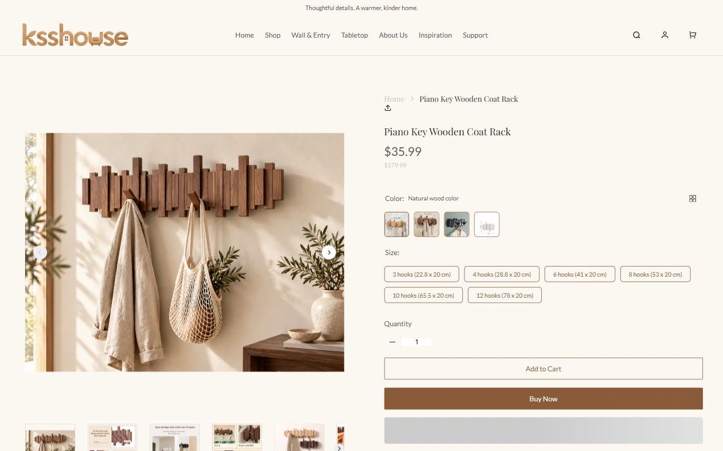 Product details: Put pictures and single product information together