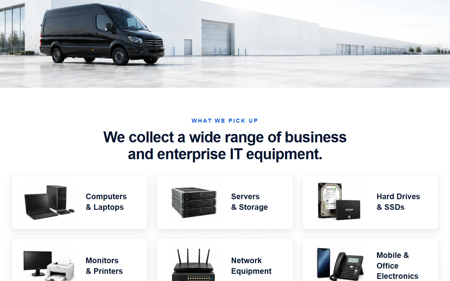 IDG Global Technologies pickup application: first describe the equipment range, and then enter the application