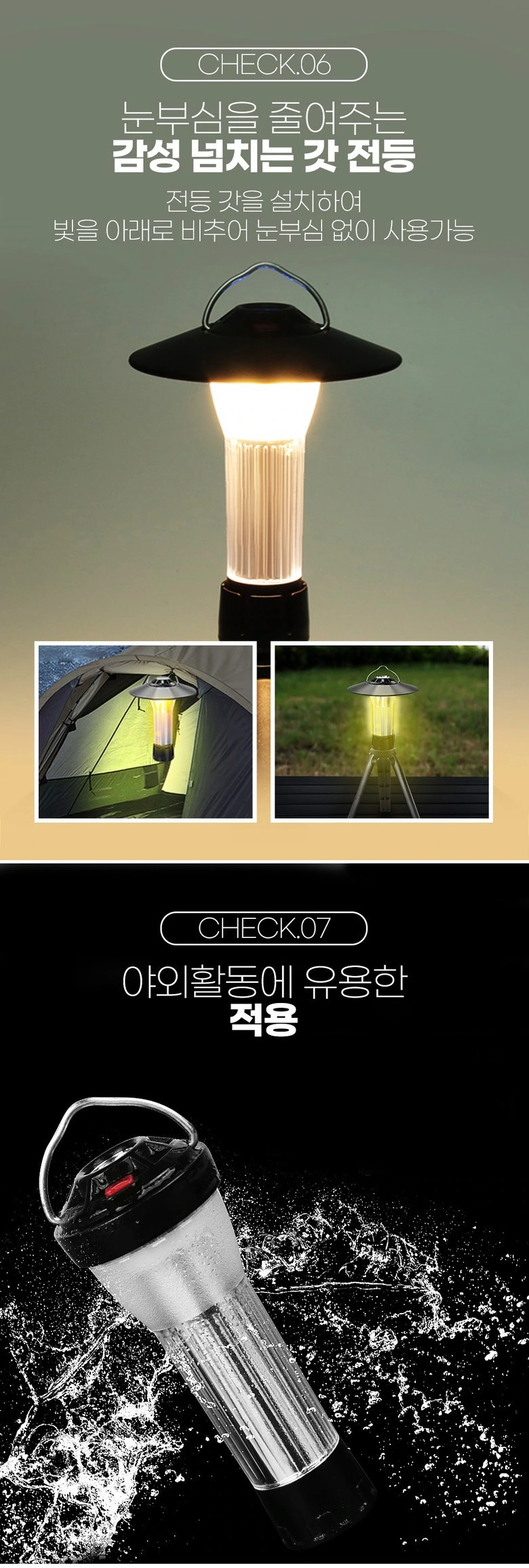 MellowBuddy Multifunctional Camping Lamp: Cover and Environment: Photo Groups to Form Chapter Changes