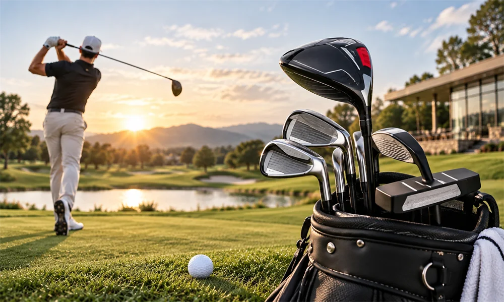 Temu Golf Club Poster Design