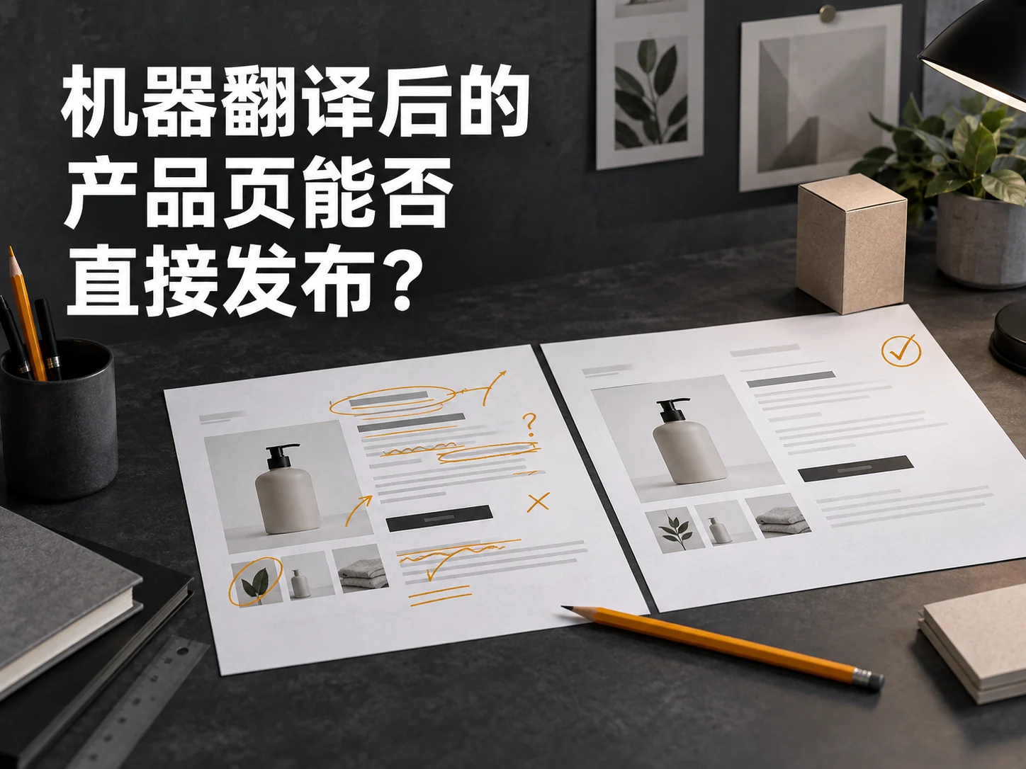 Before Publishing Machine-Translated Product Pages: A Review Checklist