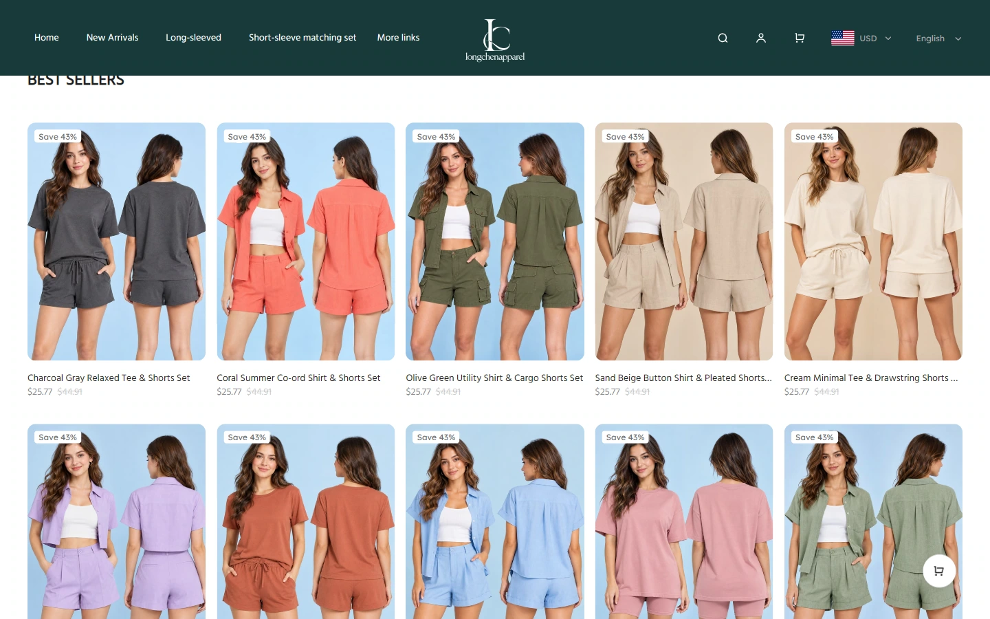 Home page content: Let the theme gradually unfold along the modules