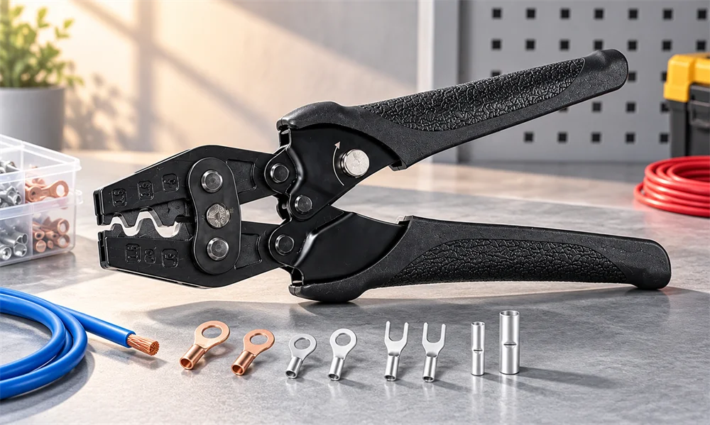 Temu crimping pliers main product image design case