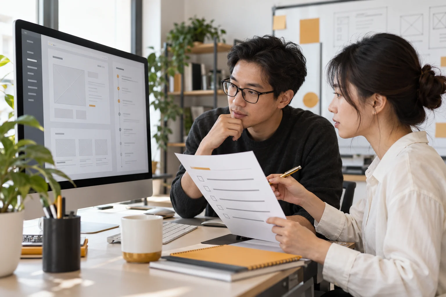 Check editable permissions and maintenance boundaries during website design delivery meeting