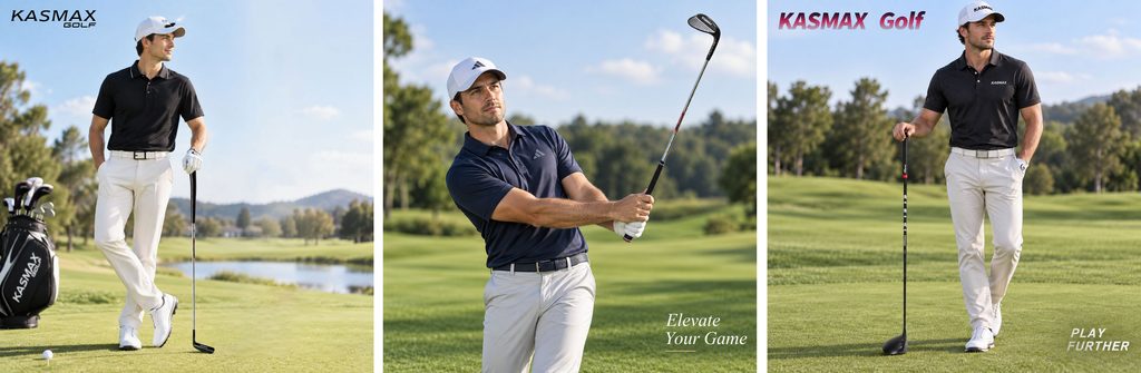 Temu Golf Club Poster Design-Establish a complete brand image with triple character posters