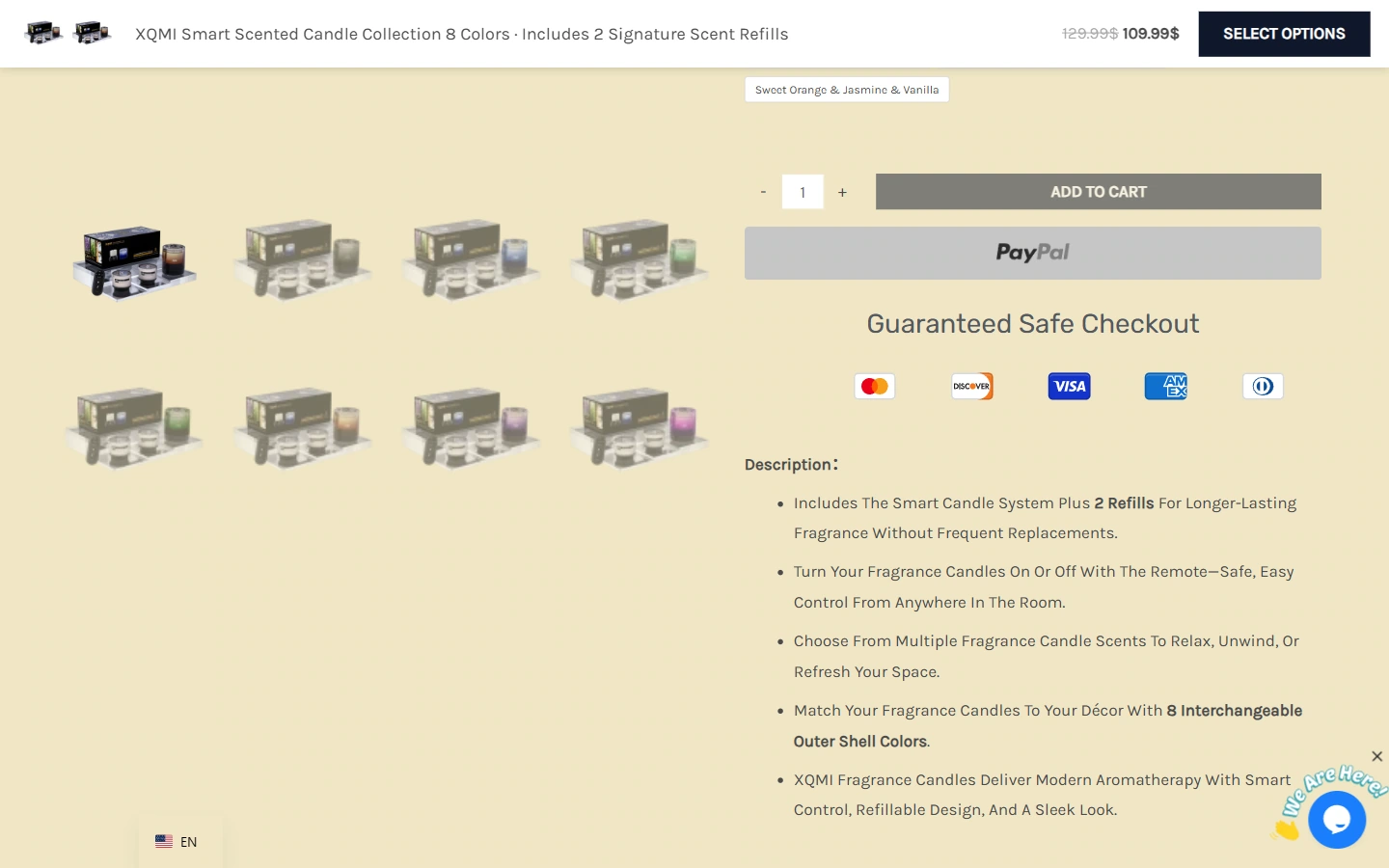 XQMI details: continue the checking sequence of single product information