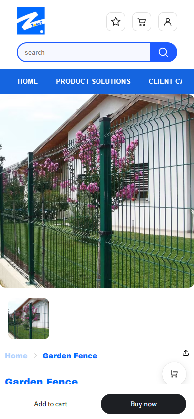 Mobile phone product page: Look at the fence first, then enter the specifications.