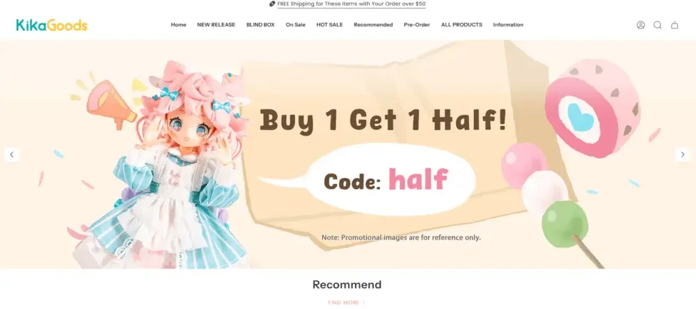 Shopify Collection Toy Brand Official Website Design and Page Optimization Case - Home Page: Building the First Impression - First Screen Visual Impact