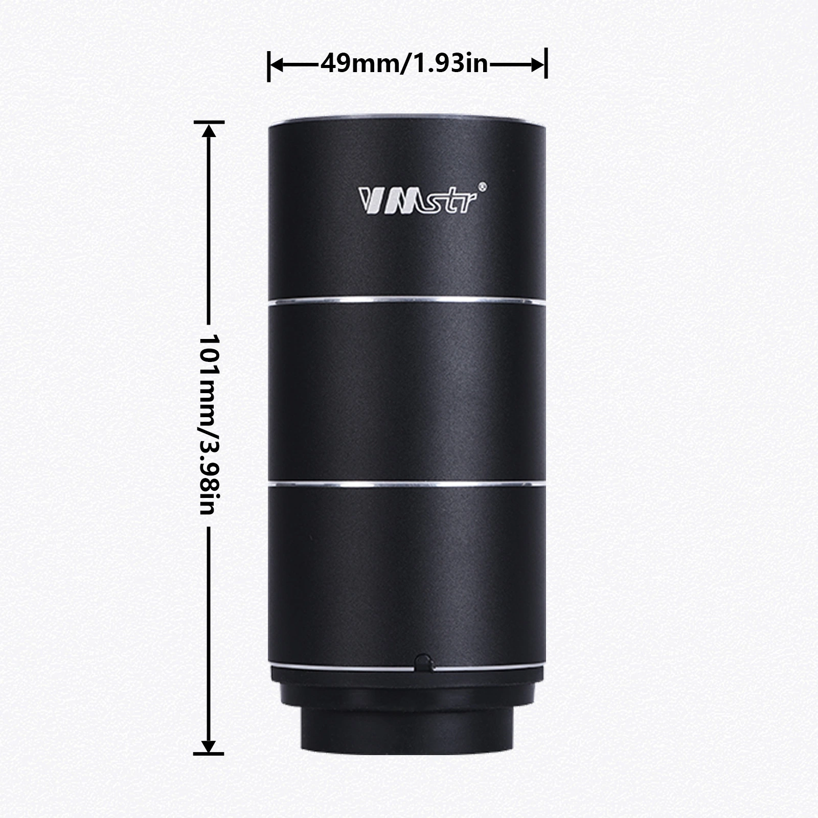 Portable Vacuum Pump Product Image: Dimensional Chart: Arrange Markings Around the Outline