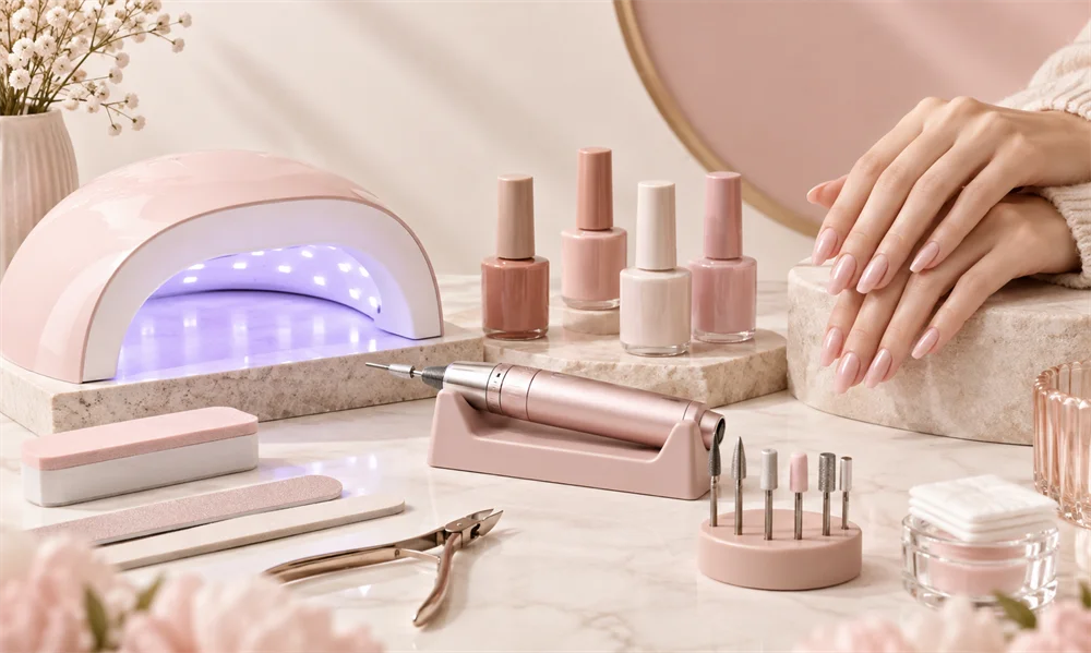 Shopify beauty care brand website visual design case