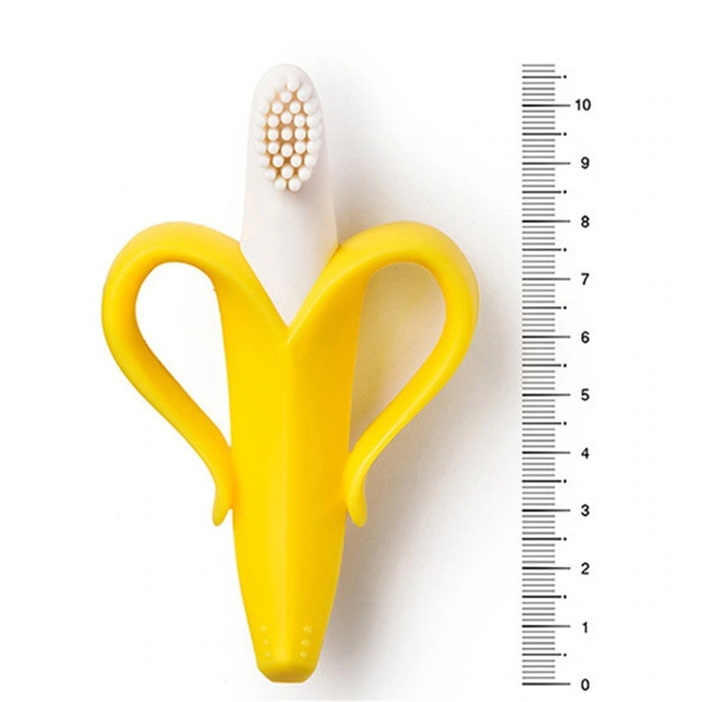 Banana Teether: Ruler Reference: Illustrating Mass with a Common Baseline