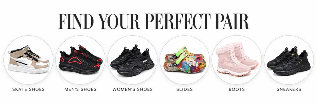 SHEIN Shoe Store Poster Design-Product Classification Poster: Help consumers quickly find target shoes