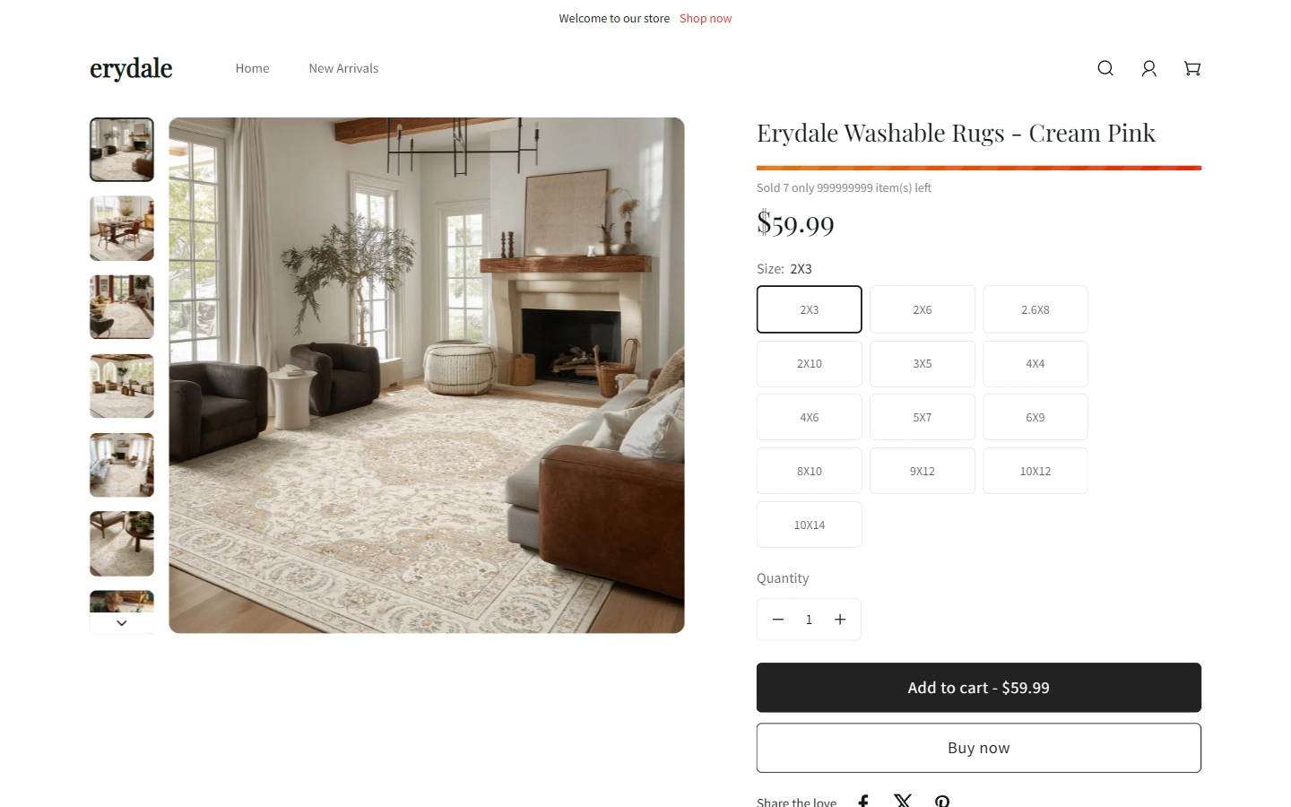 Product details: Put pictures and single product information together