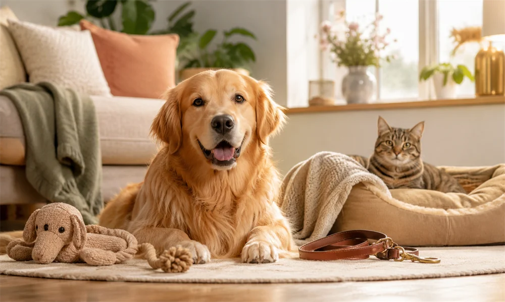 Shopify pet supplies brand website website design case