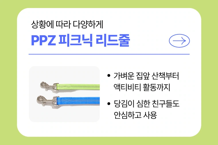 PPZ pet harness traction set: traction rope module: follows the unified structure of accessory cards