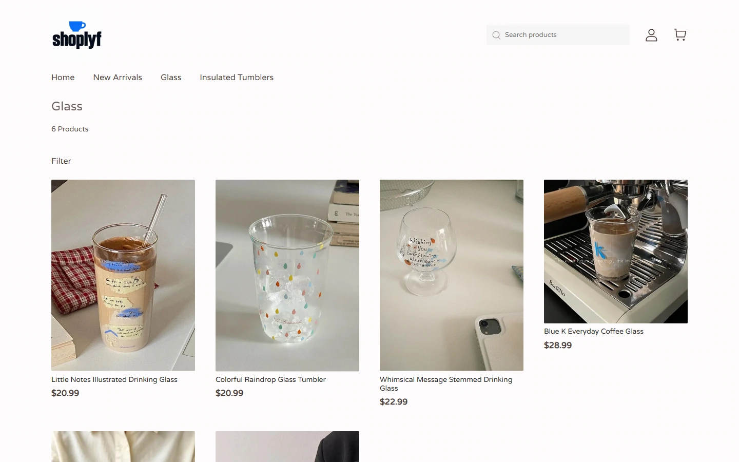 Category page: Provide a clear browsing order for the product catalog