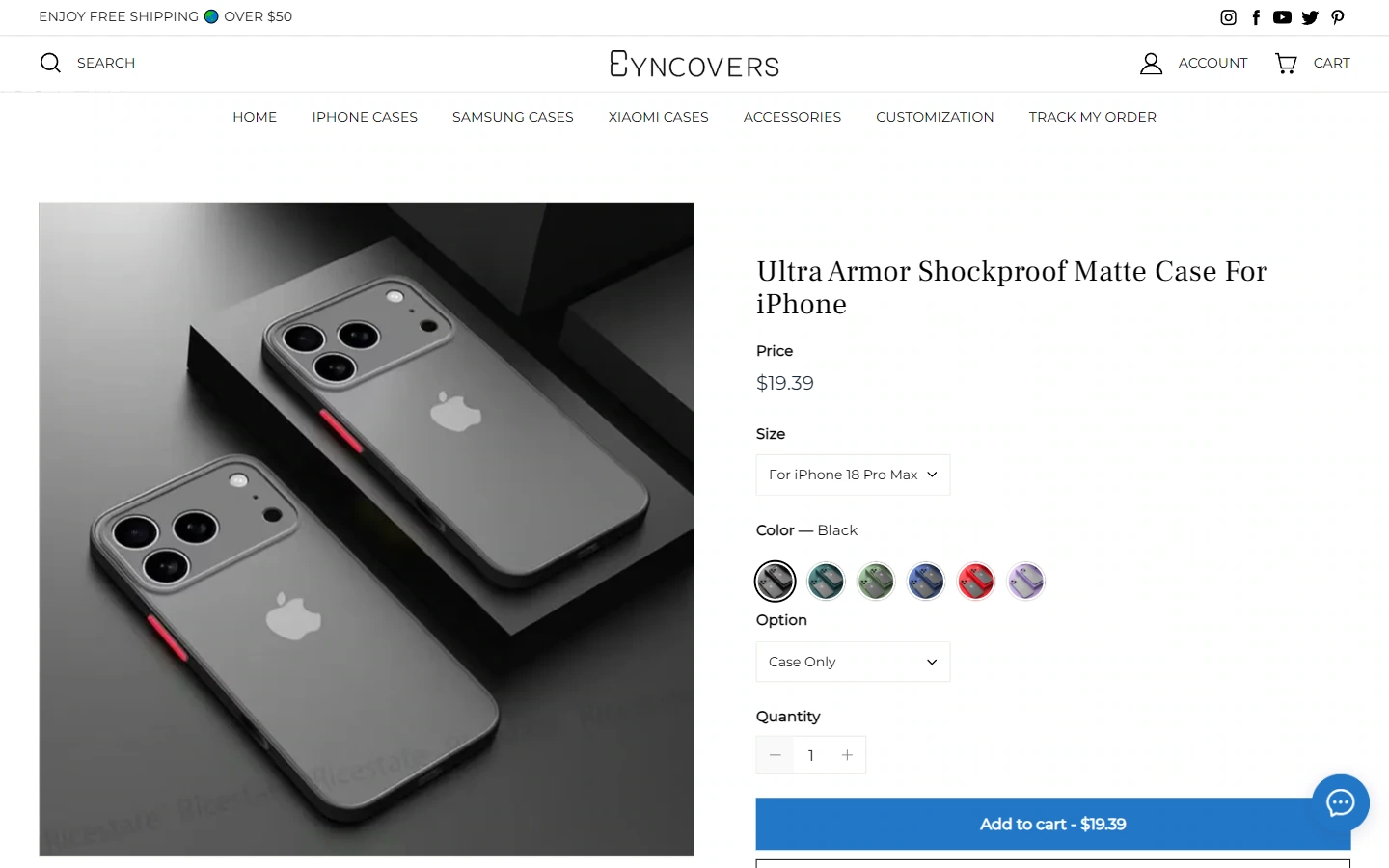 Product details: Put pictures and single product information together