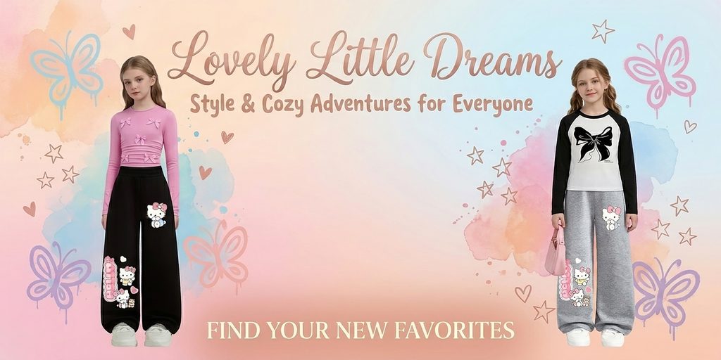 Temu children's clothing store poster design-use white space to enhance the sense of series and high-end