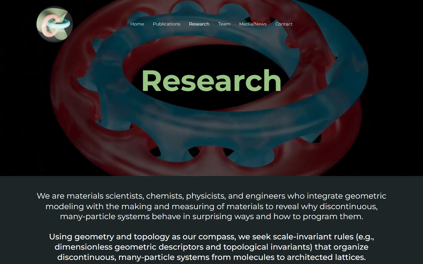 Intelligent Matter Lab Research Directions: Setting Reading Levels for Research Directions
