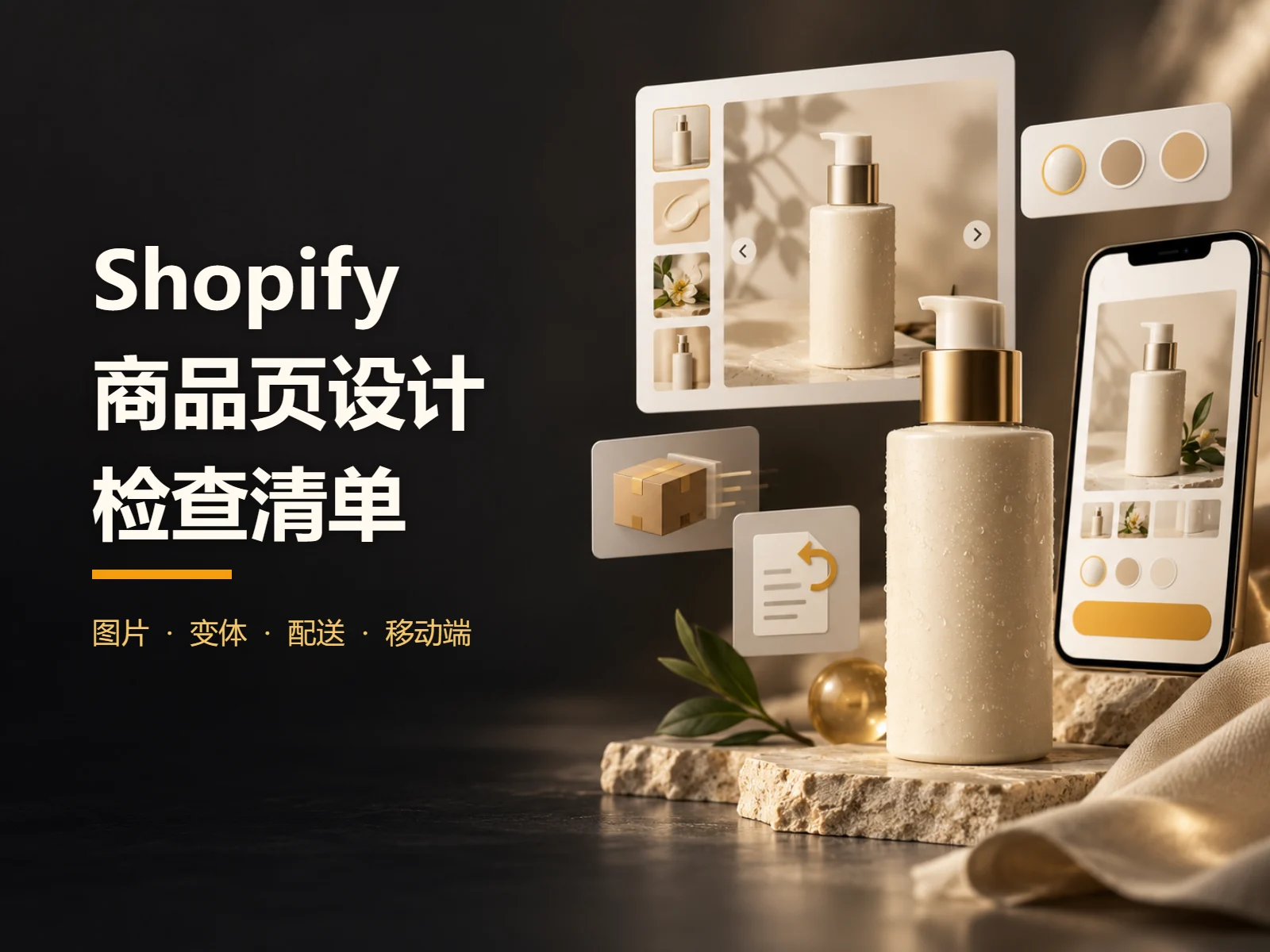 How to Design a Shopify Product Page: Images, Variants, Shipping, and Returns