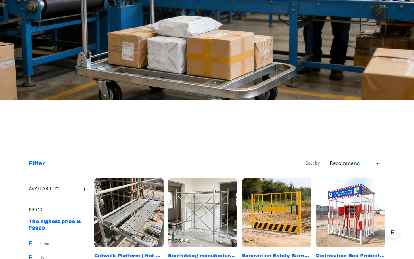 Category Product Grid: Put comparison tools next to catalogs