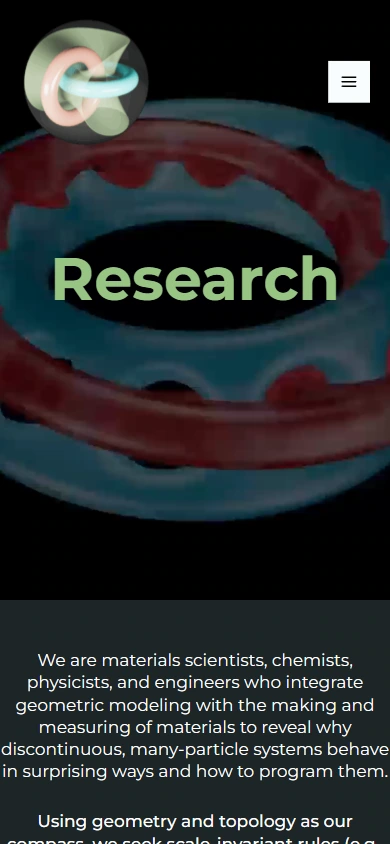 Intelligent Matter Lab mobile phone research direction: reallocate space according to narrow screen