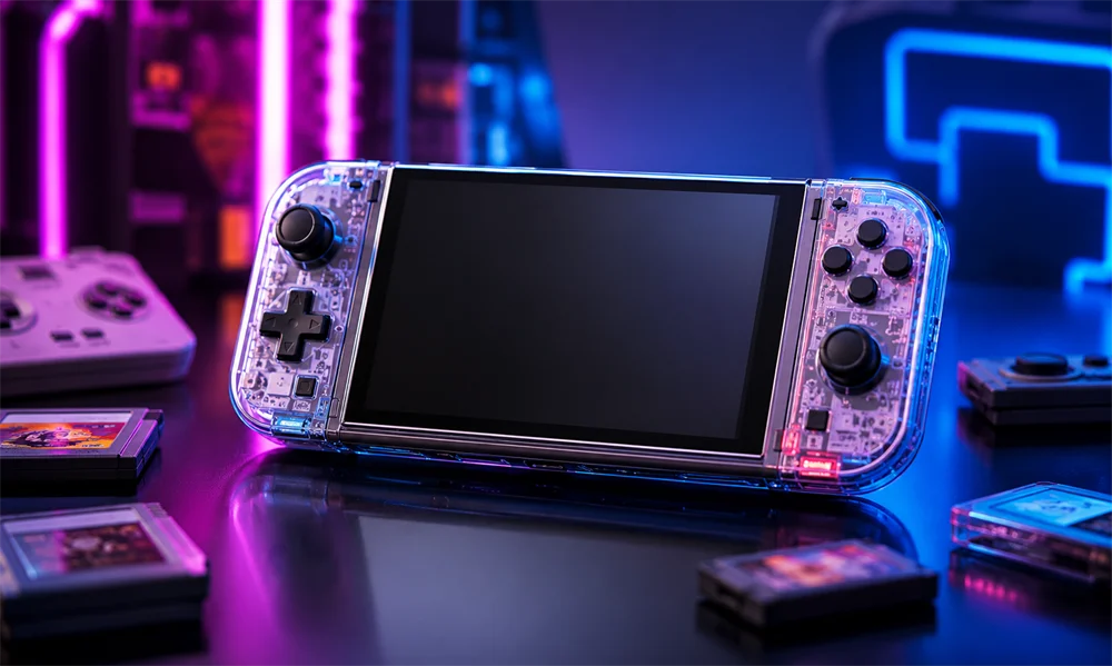 Shopify retro game console category e-commerce website design case