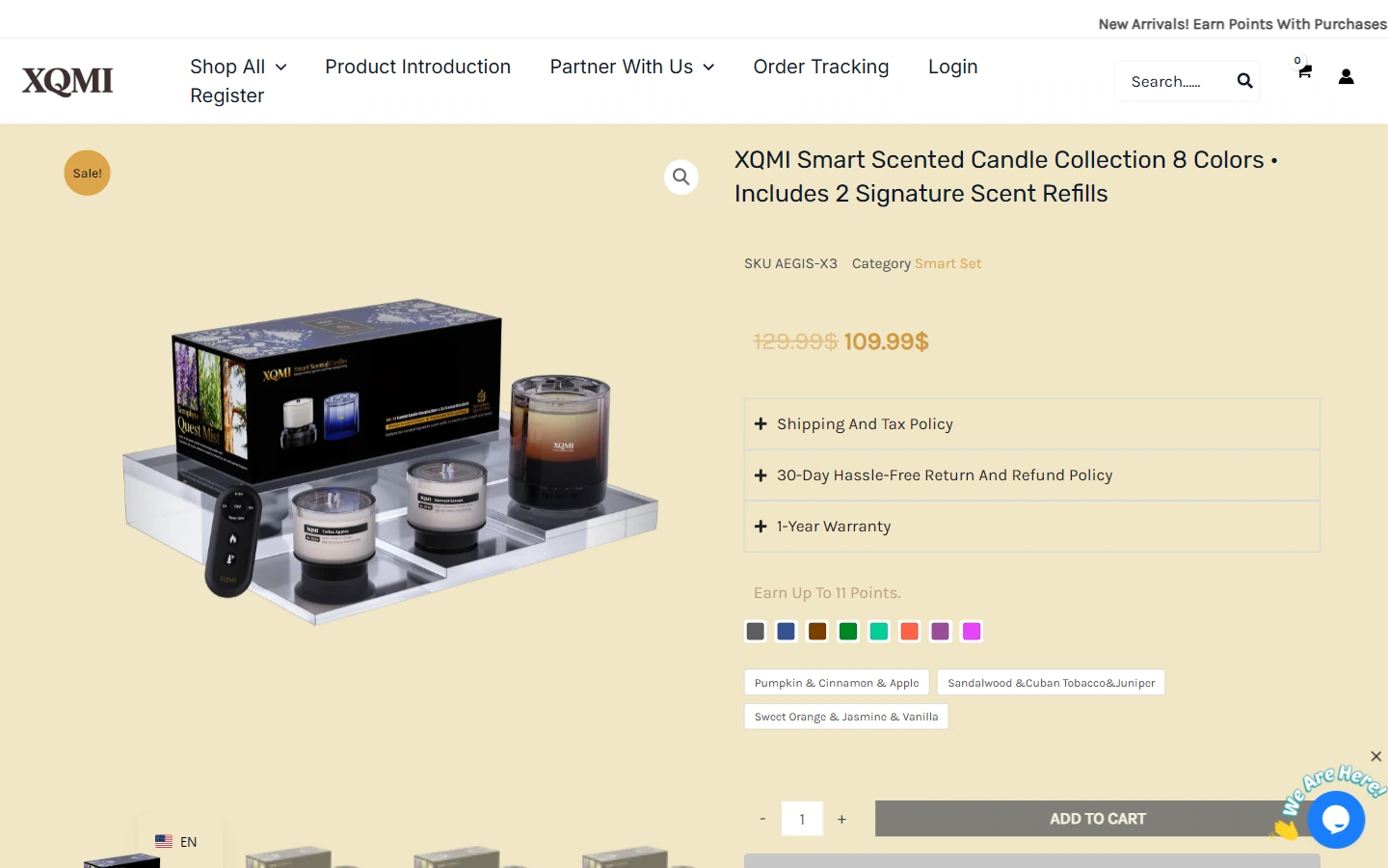 XQMI Product Details: Keep images adjacent to product information