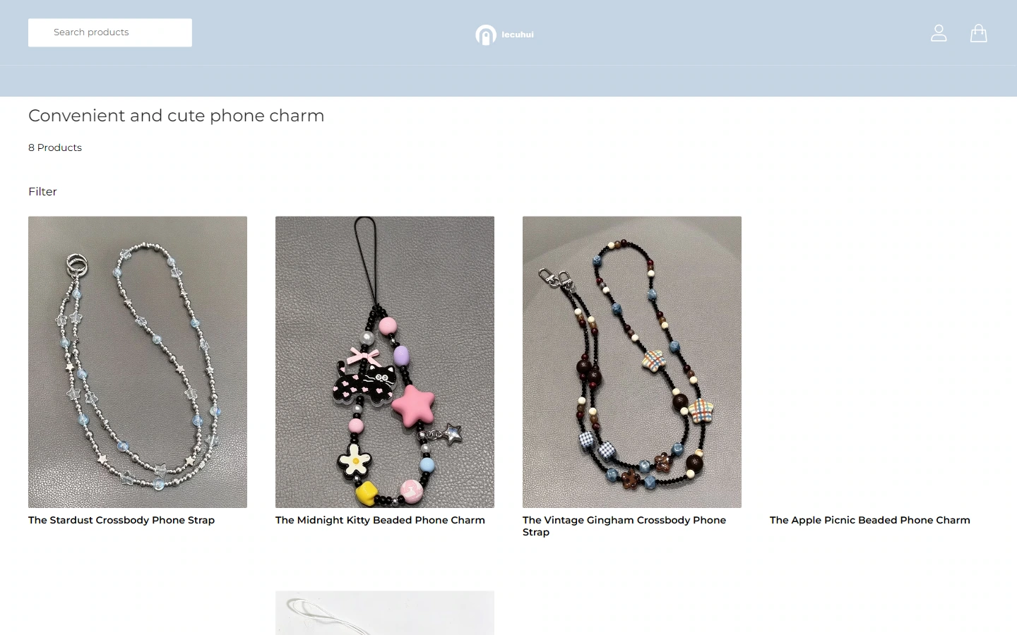 Category page: Provide a clear browsing order for the product catalog
