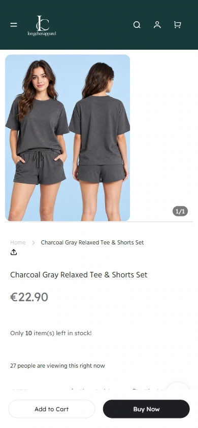 Mobile phone details: let product pictures and information appear in order
