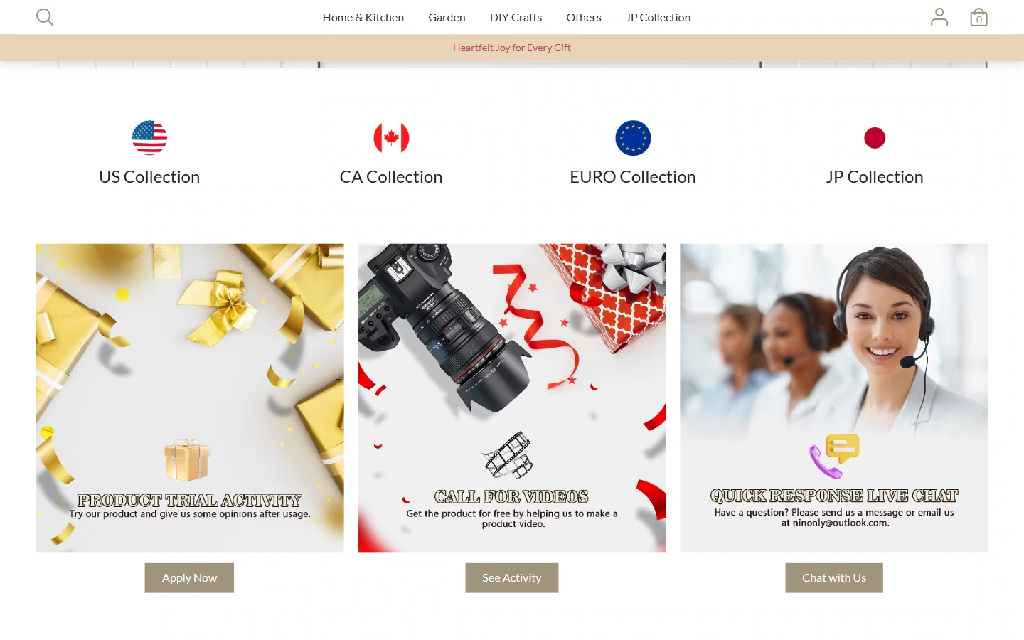 Home page content: Let the theme gradually unfold along the modules