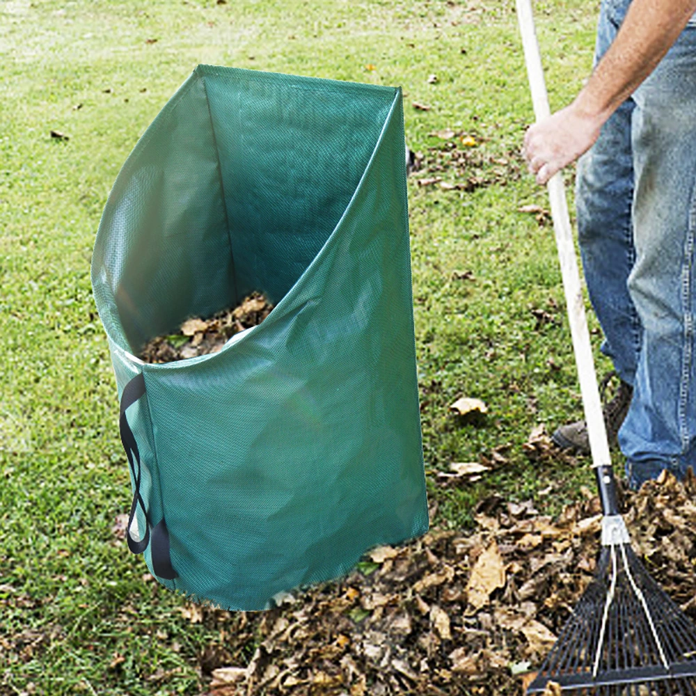 Folding Gardening Fallen Leaves Collection Bag Product Picture: Operation Part: Make the Movement Direction More Concentrated