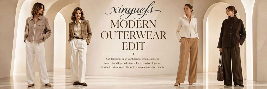SHEIN women's clothing store poster design analysis-forming the autumn and winter visual theme with coat series