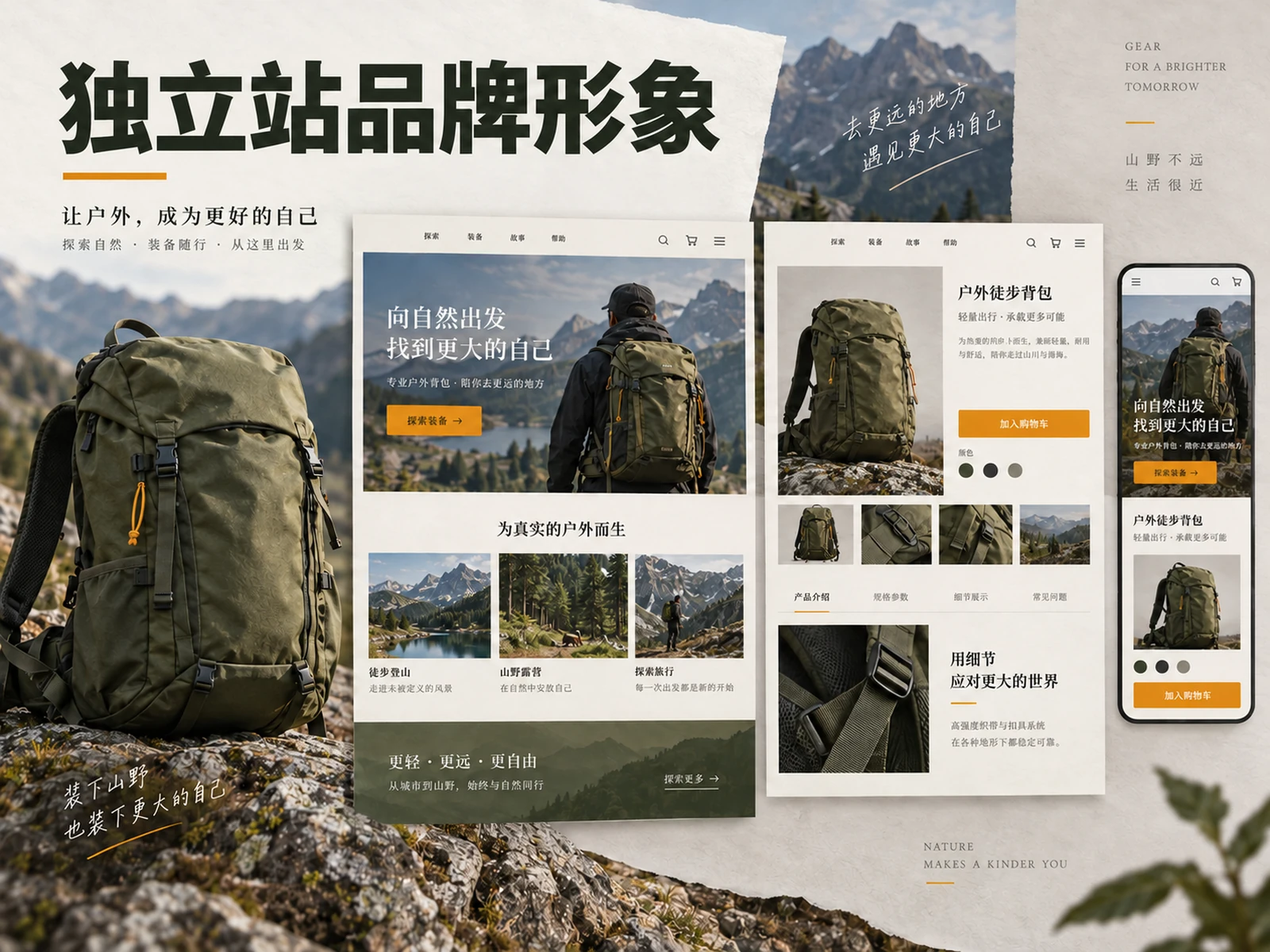 Building a Consistent Website Brand Identity from Homepage to Product Page
