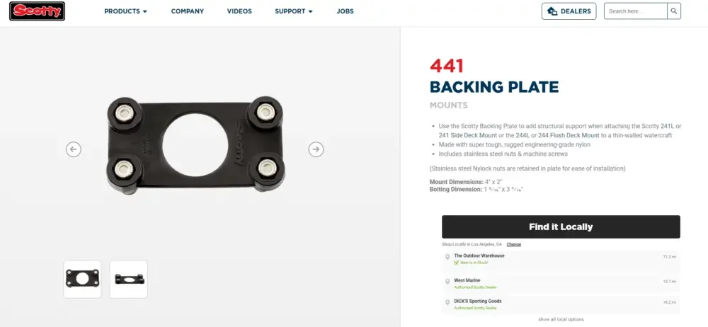 WordPress outdoor fishing gear brand website overall website design-category page and product page optimization-product product detail page