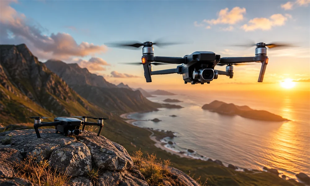 Shopify drone brand website homepage design case