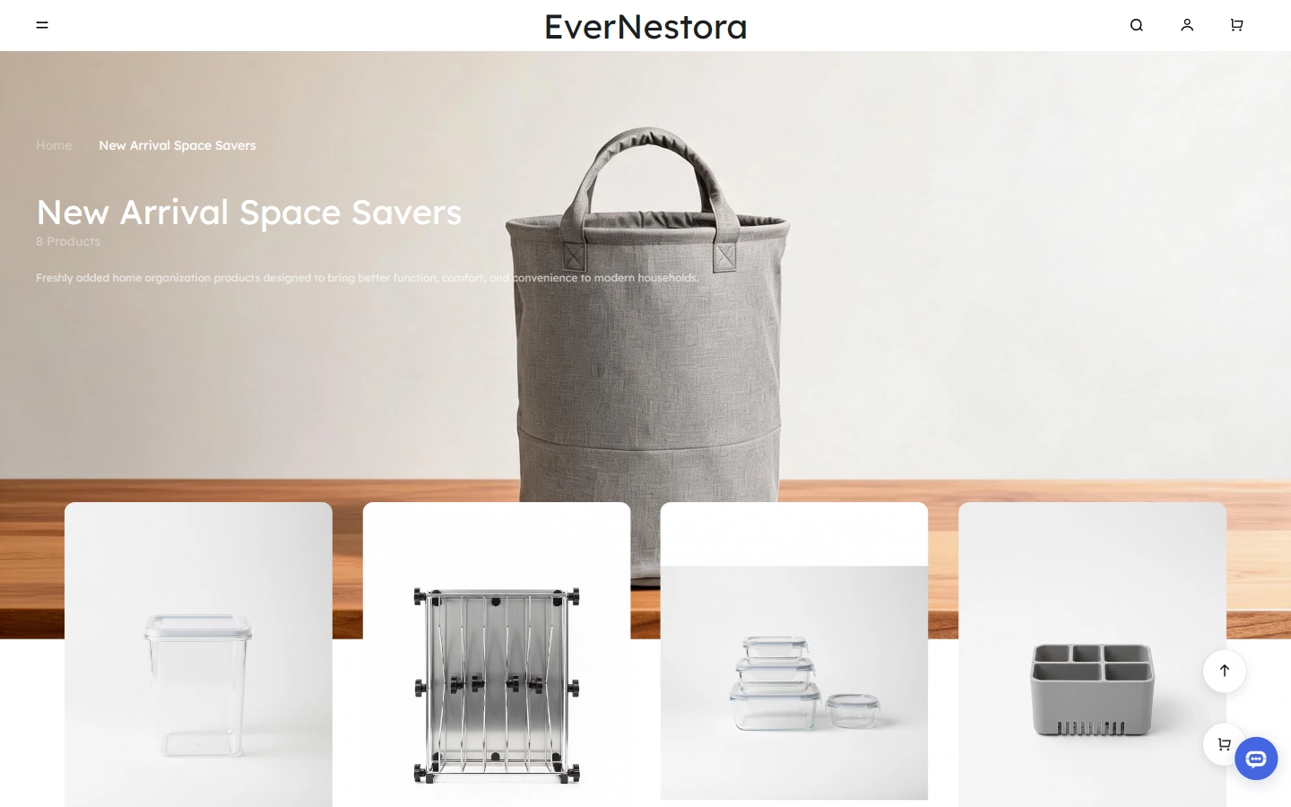 Category page: Provide a clear browsing order for the product catalog