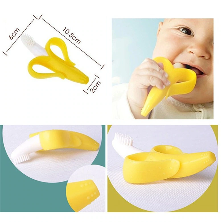 Banana shape teether: combination information: size and scene are divided into four areas
