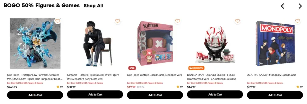 Shopify animation peripheral mall website design and homepage visual optimization-promotional products