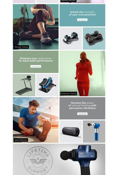 健身按摩棒亚马逊首页店铺装修