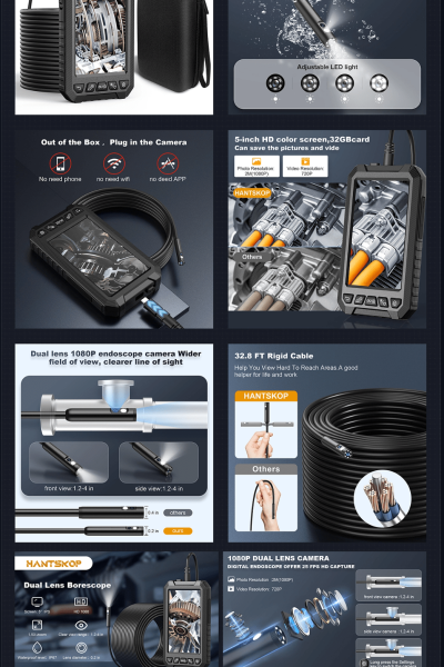 工业管道检测发动机汽修内窥镜主图